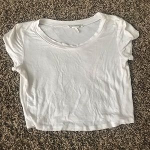 White Crop Top